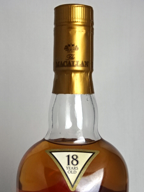 18年 MACALLAN ザ・マッカラン マッカラン 旧ボトル1996年リリース