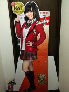 事務・店舗用品 ☆未使用 AKB48 小嶋陽菜 等身大 POP 看板 アイドル 等身