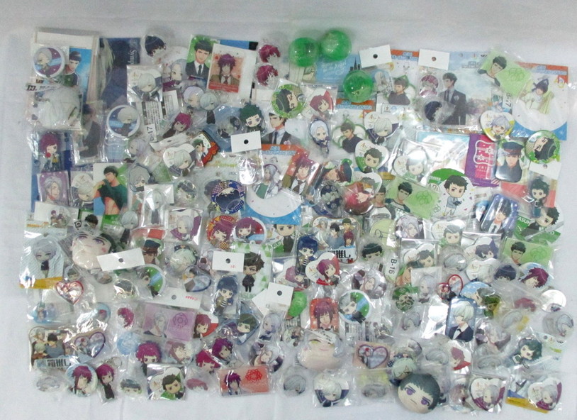 A3! 冬組 缶バッジ ラバーストラップ おまんじゅう まとめ 大量グッズ
