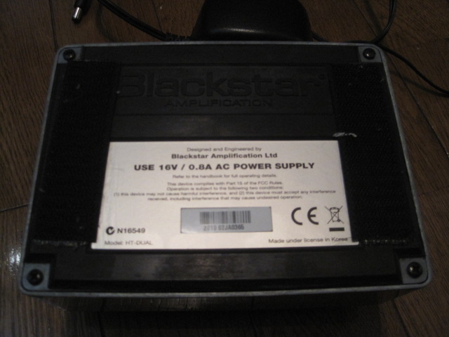 HT-DUAL Blackstar ⁄ | DS-2 BLACKSTAR(ブラックスター) 初期型 真空管