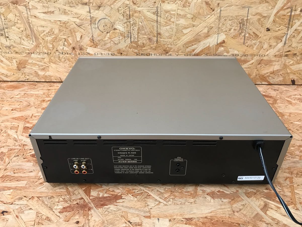 未使用品】ステレオカセットテープデッキ カセットテープ再生 ONKYO