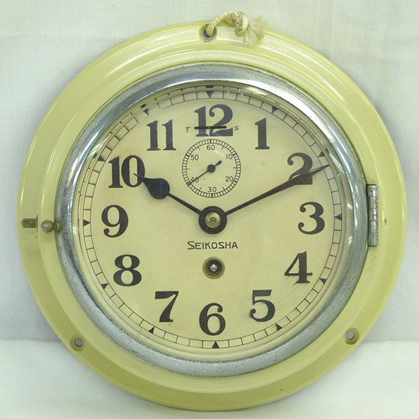 希少～ 柱時計 精工舎 SEIKOSHA 四つ丸 だるま ダルマ 達磨 掛時計 古