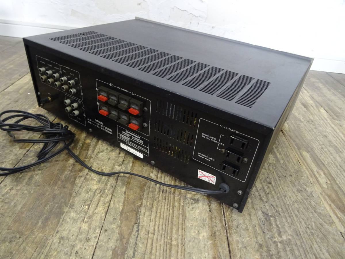 希少 Pioneer プリメインアンプ A-1200 パイオニア ステレオアンプ
