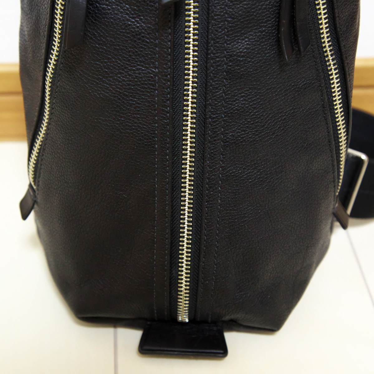 美品】COACH（コーチ） 70360 トンプソンレザースリングバックパック 