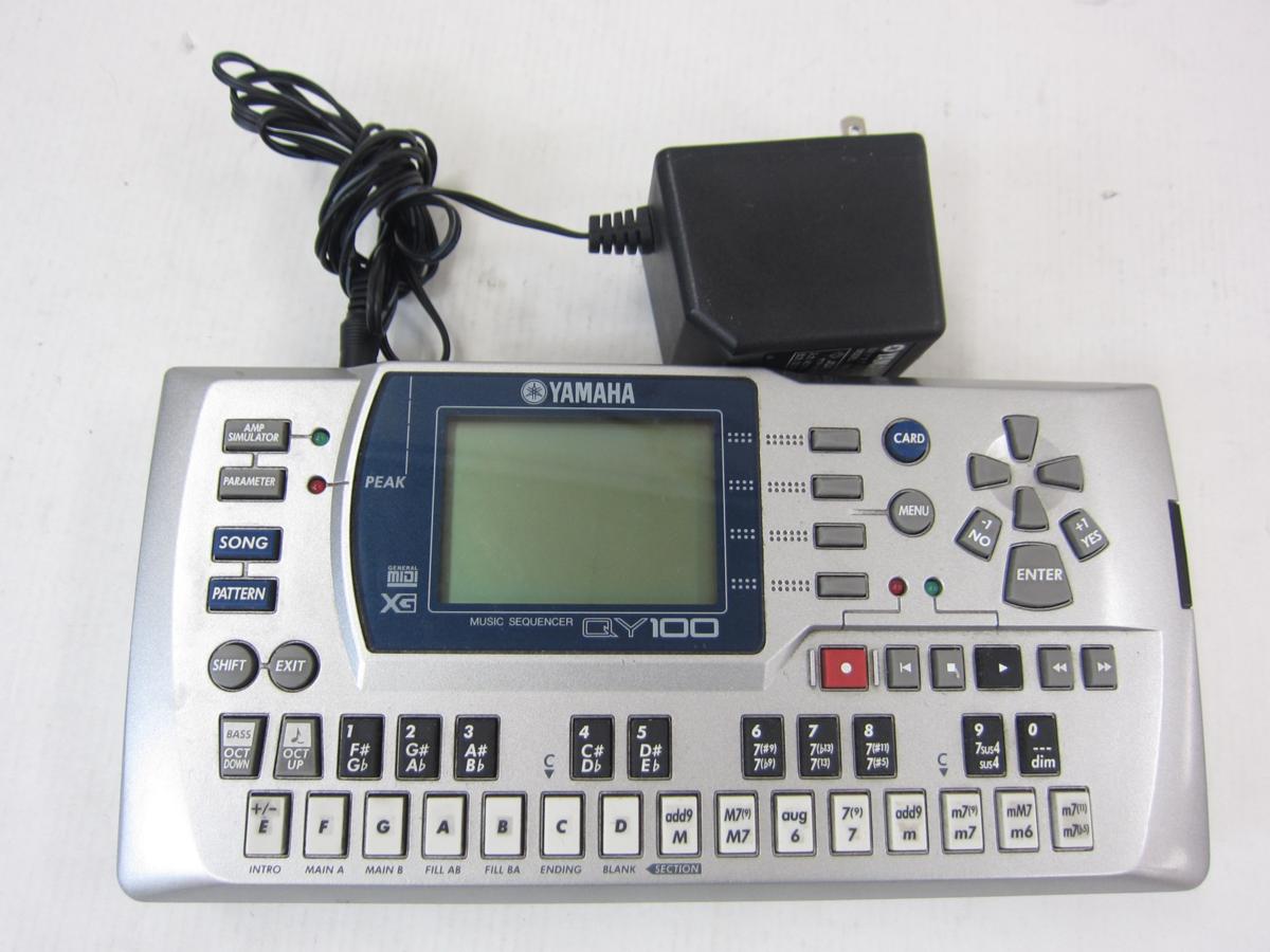 YAMAHA モバイルシーケンサー QY100 | ヤマハ シーケンサー [QY100 