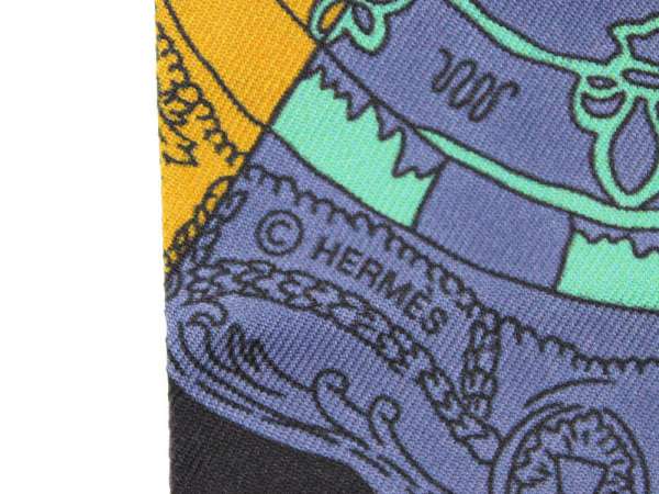 エルメス ツイリー HERMES DE 鍵への螺旋 CLES TOURS スカーフ Tours