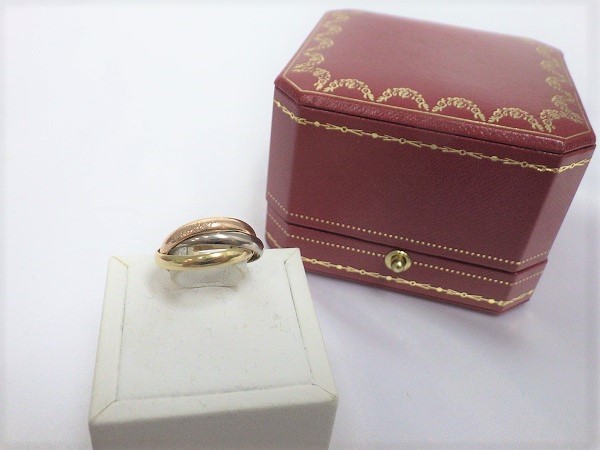 ☆Cartier カルティエ トリニティリング サイズ50 中古☆
