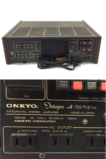 ONKYO オンキョー アンプ インテグラ Integra A-755NⅡ ジャンク ONKYO