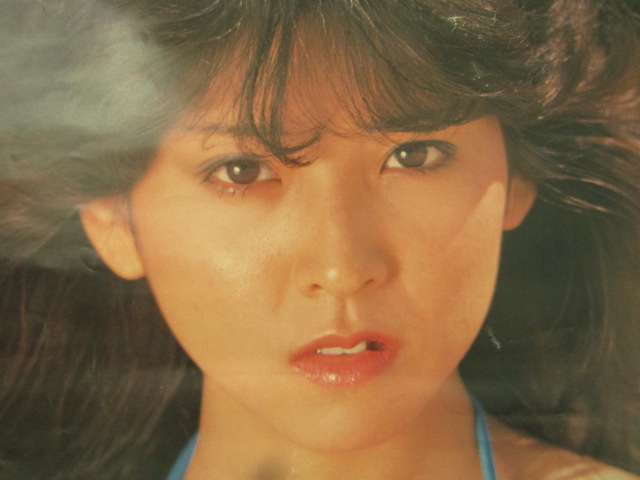 JU-4016 川島なお美 水着 昭和平成初期アイドル美女女優 ポスター