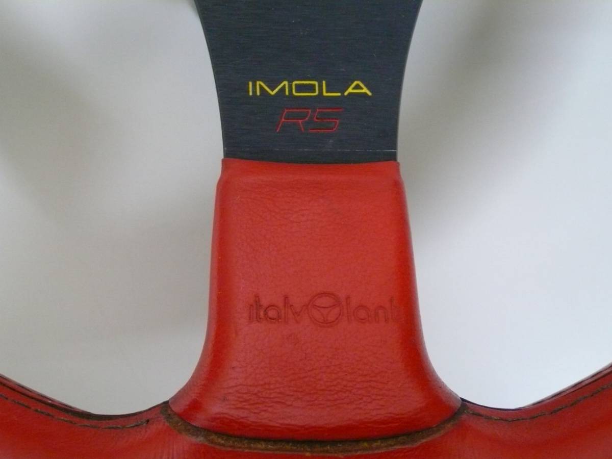 italvolanti イタルボランテ IMOLA RS イモラ 35Φブラック＆レッド 
