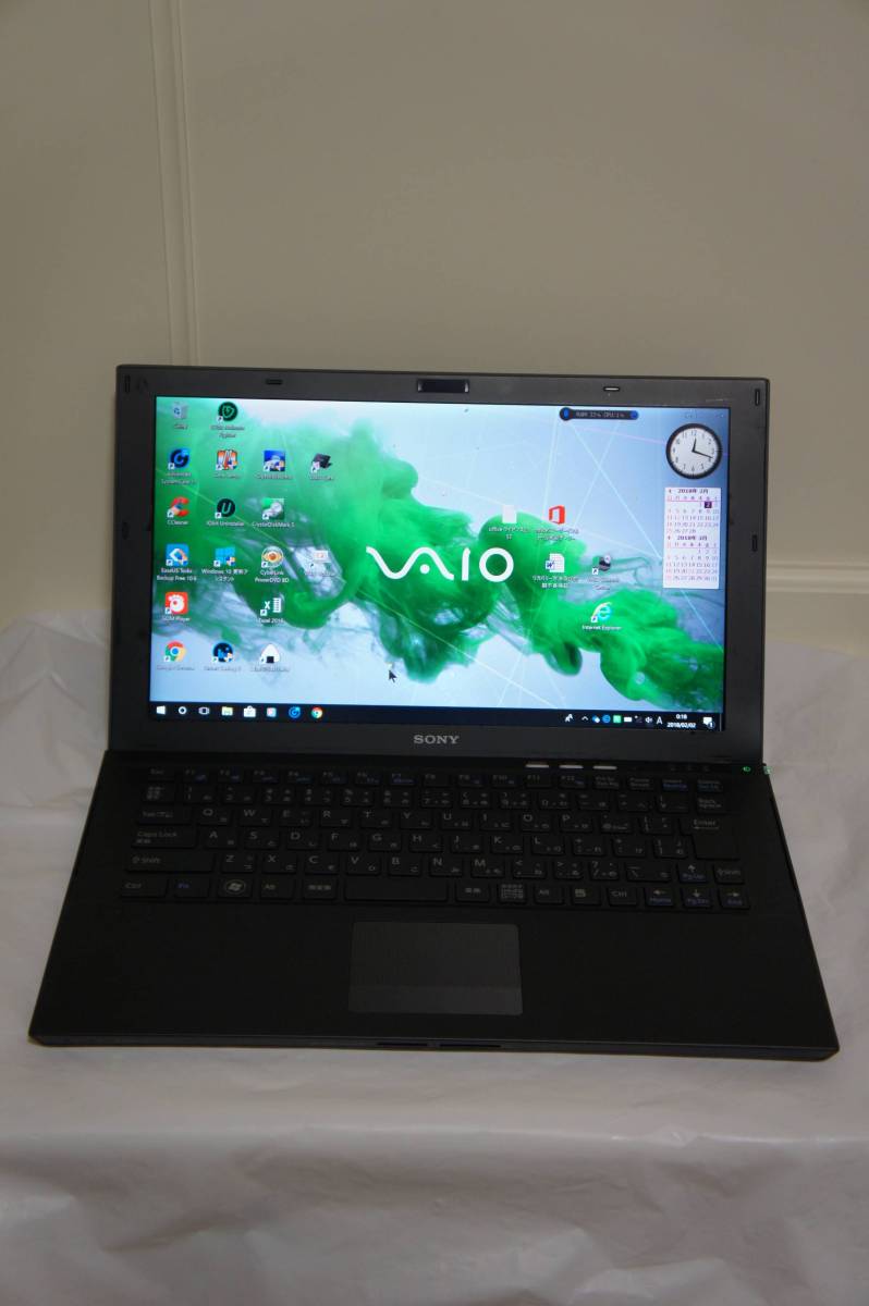 VAIO SVZ1311AJ Sony Z SONY Core i5 128GB SSD : Win10 HDMI 4GBB RAM 