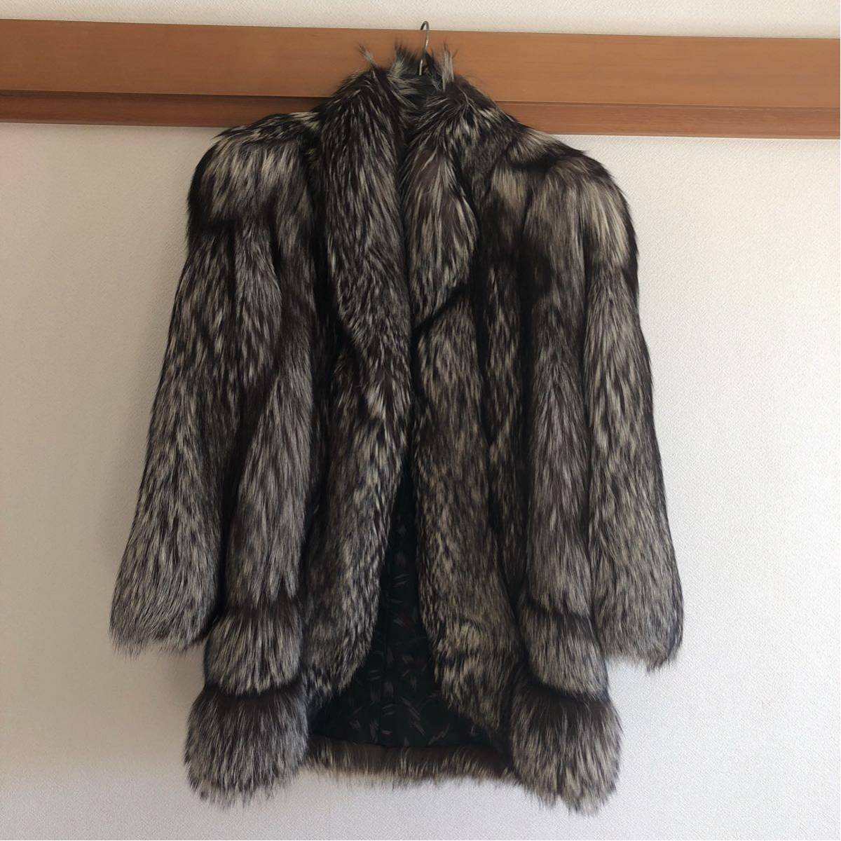 毛皮コート☆シルバーフォックス