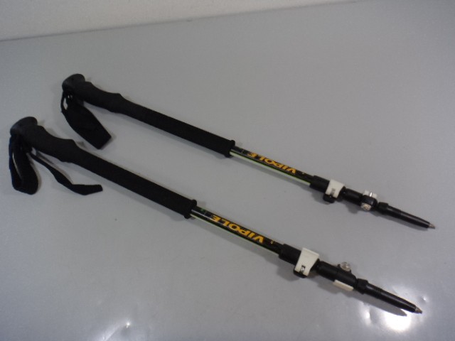 定番，豊富な b42 登山用品 トレッキングステッキ VIPOLE バイポール サイズ100 135cm(トレッキングステッキ)｜売買されたオークション情報、yahooの商品情報をアーカイブ公開 - オークファン トレッキングステッキ