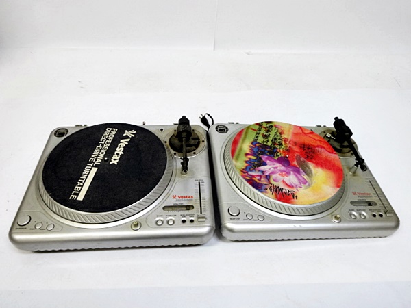 02/37-02 Vestax べスタックス ターンテーブル PDX-2000 2台セット