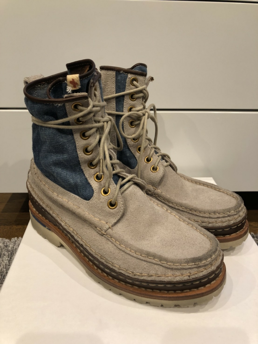 VISVIM ビズビム GRIZZLY BOOTS FOLK COLOR SAND SIZE 9(9)｜売買され 