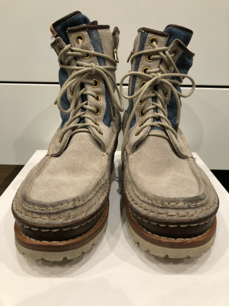 VISVIM ビズビム GRIZZLY BOOTS FOLK COLOR SAND SIZE 9(9)｜売買され 