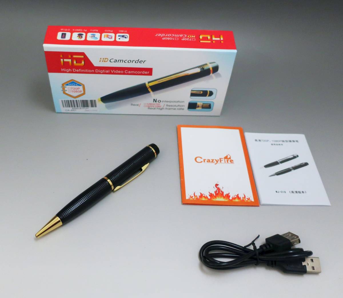 9191 Crazyfire ボールペン型 小型 カメラ ビデオ 金黒 箱 取説 Usbケーブル 付き 隠しカメラ 録画 録音 防犯 Hd ビデオカメラ 売買されたオークション情報 Yahooの商品情報をアーカイブ公開 オークファン Aucfan Com 9191 Crazyfire ボールペン型 小型 カメラ ビデオ 金黒 箱 取説 Usbケーブル 付き 隠しカメラ 録画 録音 防犯 Hd ビデオカメラ 売買されたオークション情報 Yahooの商品情報をアーカイブ公開 オークファン Aucfan Com