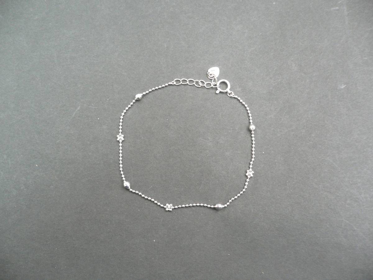 ★K18WG ブレスレット　約1.8ｇ★S