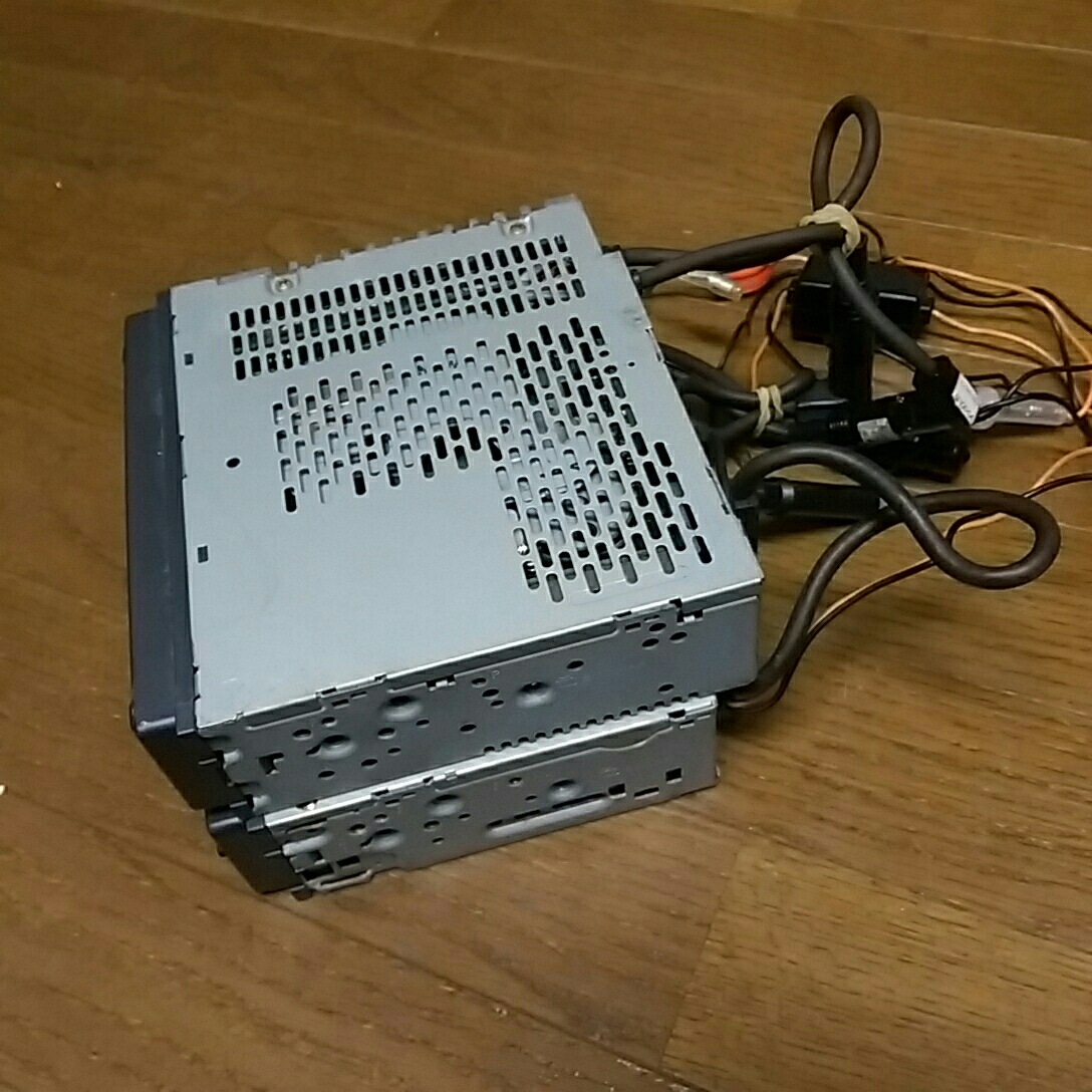 ジャンクcarrozzeria KEH-M535⁄ CDX-505SEQ パイオニア カーステレオ