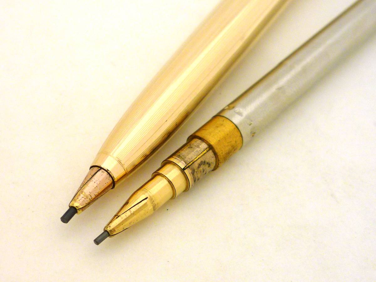 □モンブラン1960s「2桁」ペンシル【PIX 86】実用美品 格安 総金張り