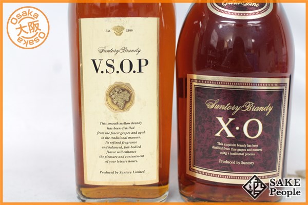 Suntory ブランデー V.S.O.P ウイスキー 6本セット　特級　未開封 サントリー ブランデー VSOP ◇注目! ブランデー6本セット