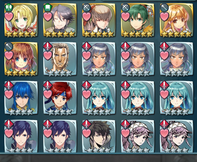 ファイアーエンブレムヒーローズ 正月アクア ゼルギウス ドルカス シグルド アズール フィヨルム 他 初期 リセマラ FEH_2