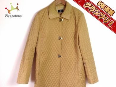ボグナー BOGNER コート サイズUS10 L イエロー レディース 冬物/キルティング 美品