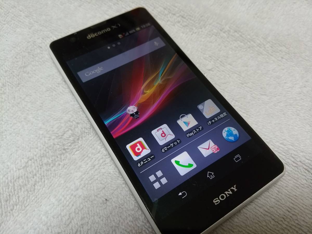 NTT Docomo ドコモ XPERIA SO-04E 白 中古品 SO-04E A Xperia NTT