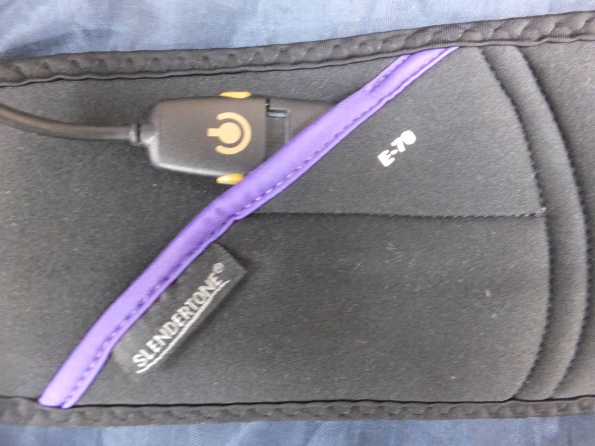 sj785 Shop Japan SLENDERTONE Abs スレンダートーン アブズベルト 男女兼用 適用ウエストサイズ 61～95cm 本体のみ ジャンク