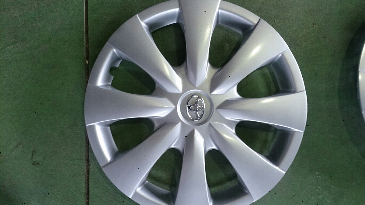 トヨタ カローラフィールダー純正15インチスチールホイール用キャップ 4枚セット ￥3,000-_5