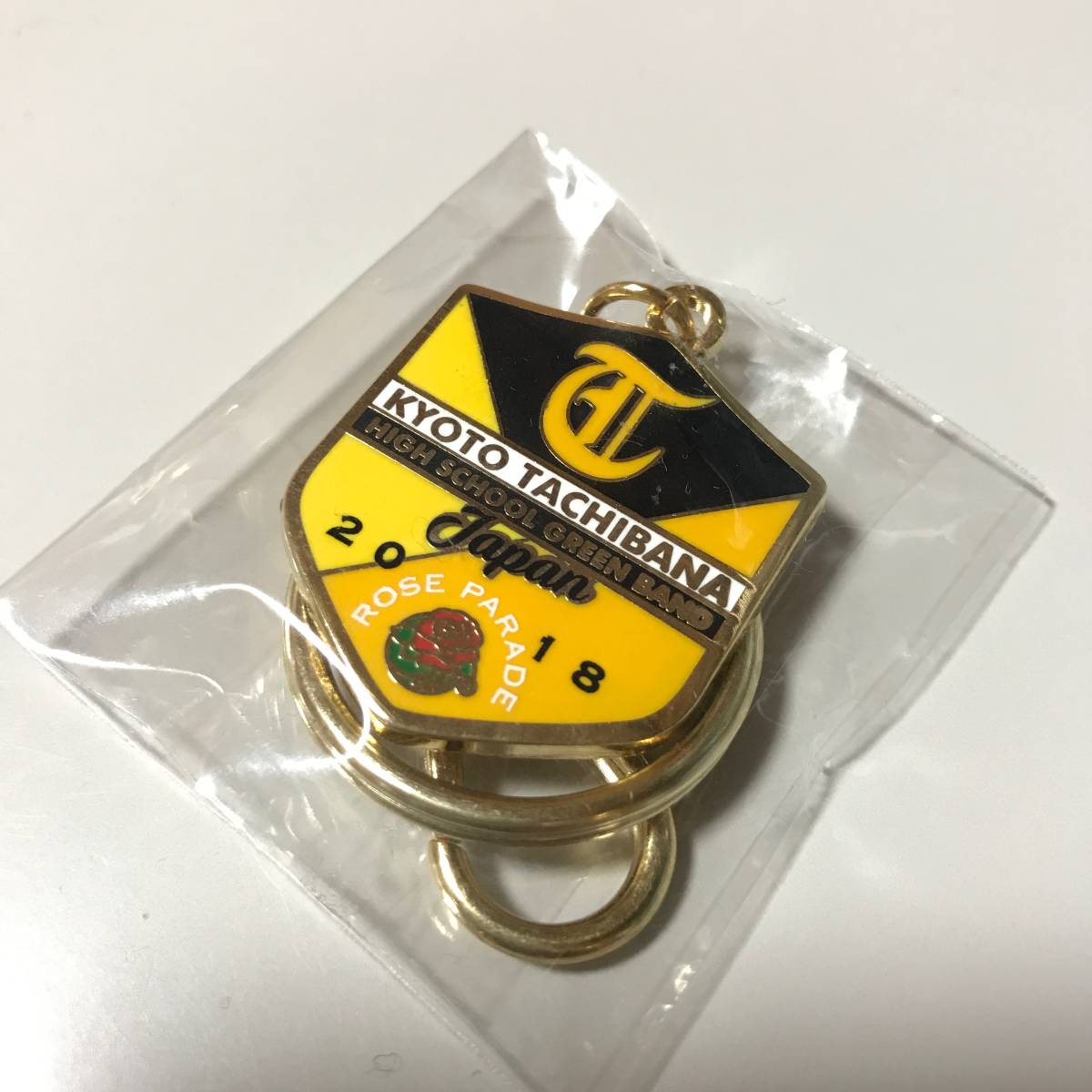 キーホルダー イエローver 京都橘高校 吹奏楽部 18 ローズパレード報告演奏会 限定 京都橘高等学校 マーチング 記念品 思い出の品 売買されたオークション情報 Yahooの商品情報をアーカイブ公開 オークファン Aucfan Com
