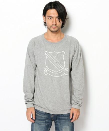 NUMBER (N)INE エンブレムスウェット 穴開STANDARD 期 ナンバーナイン NUMBER(N)INE NUMBER エンブレム 01AW オリジナル ROSE