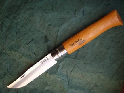 OPINEL/オピネル #12 OP13120 炭素鋼／Beechwood　新品+即決