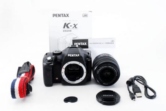 【新品，格安】 極上品 PENTAX ペンタックス k-x レンズセット ブラック #3210(ペンタックス)｜売買されたオークション情報、yahooの商品情報をアーカイブ公開 - オークファン ペンタックス