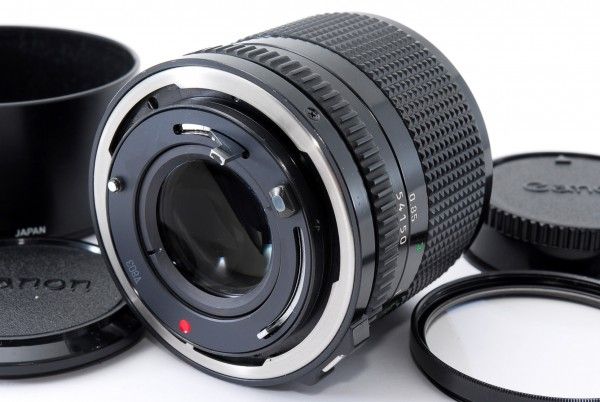 レア美品☆キャノン Canon New FD 85mm F1.8 フード付