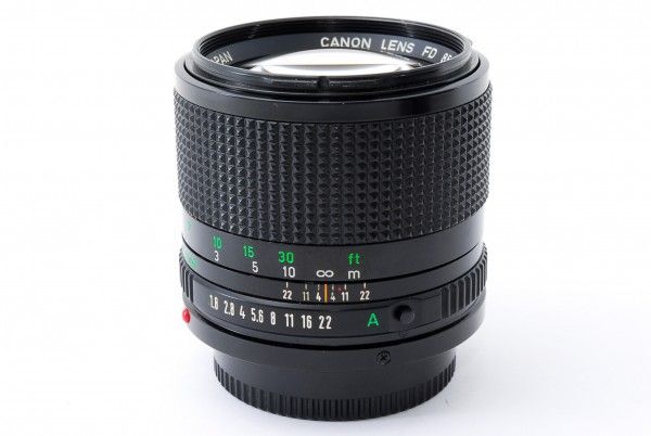 レア美品☆キャノン Canon New FD 85mm F1.8 フード付 【公式通販】