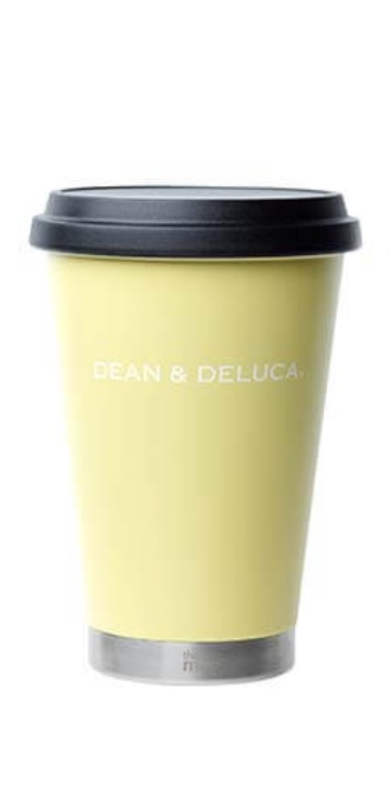 カフェ店舗限定★新色★ディーンアンドデルーカ ステンレス サーモ タンブラー マスタードイエロー★DEAN&DELUCA コーヒー