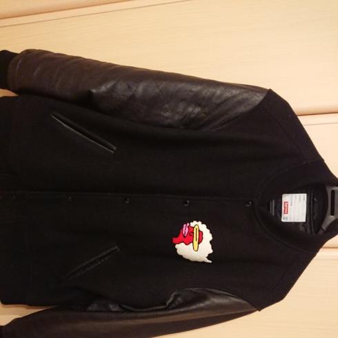 Supreme Gonz Ramm Varsity Jacket 黒XLサイズ Supreme Varsity - | Leather Outerwear