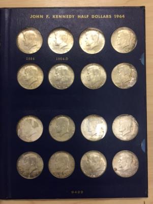☆大黒屋☆ アメリカ ケネディ ハーフダラー銀貨 32枚セット コイン