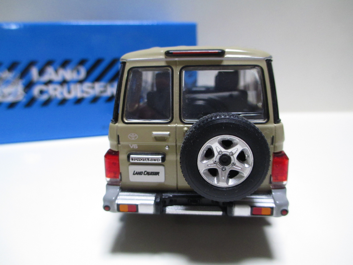 【値下】ランドクルーザー70 ミニカー 非売品 カラーサンプル ４Ｅ９ベージュ 1/30 トヨタ ランドクルーザー ランクル 70 非売品 カラーサンプル