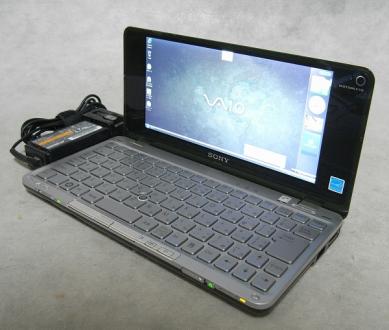 B3692 SONY VAIO type P VGN-P70H ジャンク / Atom Z520 / SSD60GB