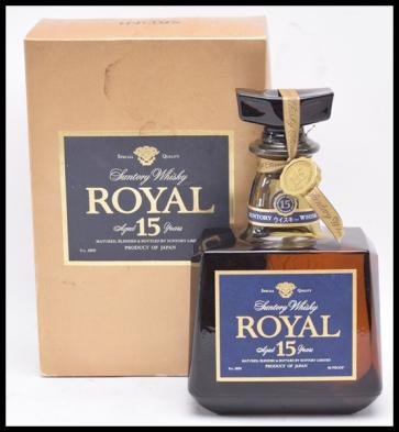 未開栓 サントリー ローヤル プレミアム15年 whiskey 43度 700ml ROYAL