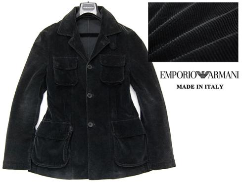 定価10.2万 伊製 エンポリオアルマーニ EMPORIO ARMANI 黒タグ 