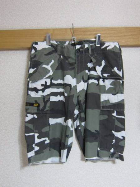 WTAPS カーゴパンツ ハーフ ショート L カモ 3 迷彩 CARGO SHORTS 02