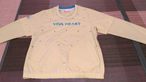 人気のビバハート！長袖半袖可能な春物ブルゾン　サイズ42_1