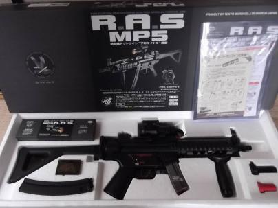 【爆買い，品質保証】 マルイ/スタンダード ＭＰ５Ｒ.Ａ.Ｓフルセット コレクション保管 同様(電動ガン)｜売買されたオークション情報、yahooの商品情報をアーカイブ公開 - オークファン 電動ガン