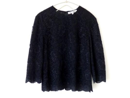 HANAE MORI ハナエモリ★上品!レース生地チュニック