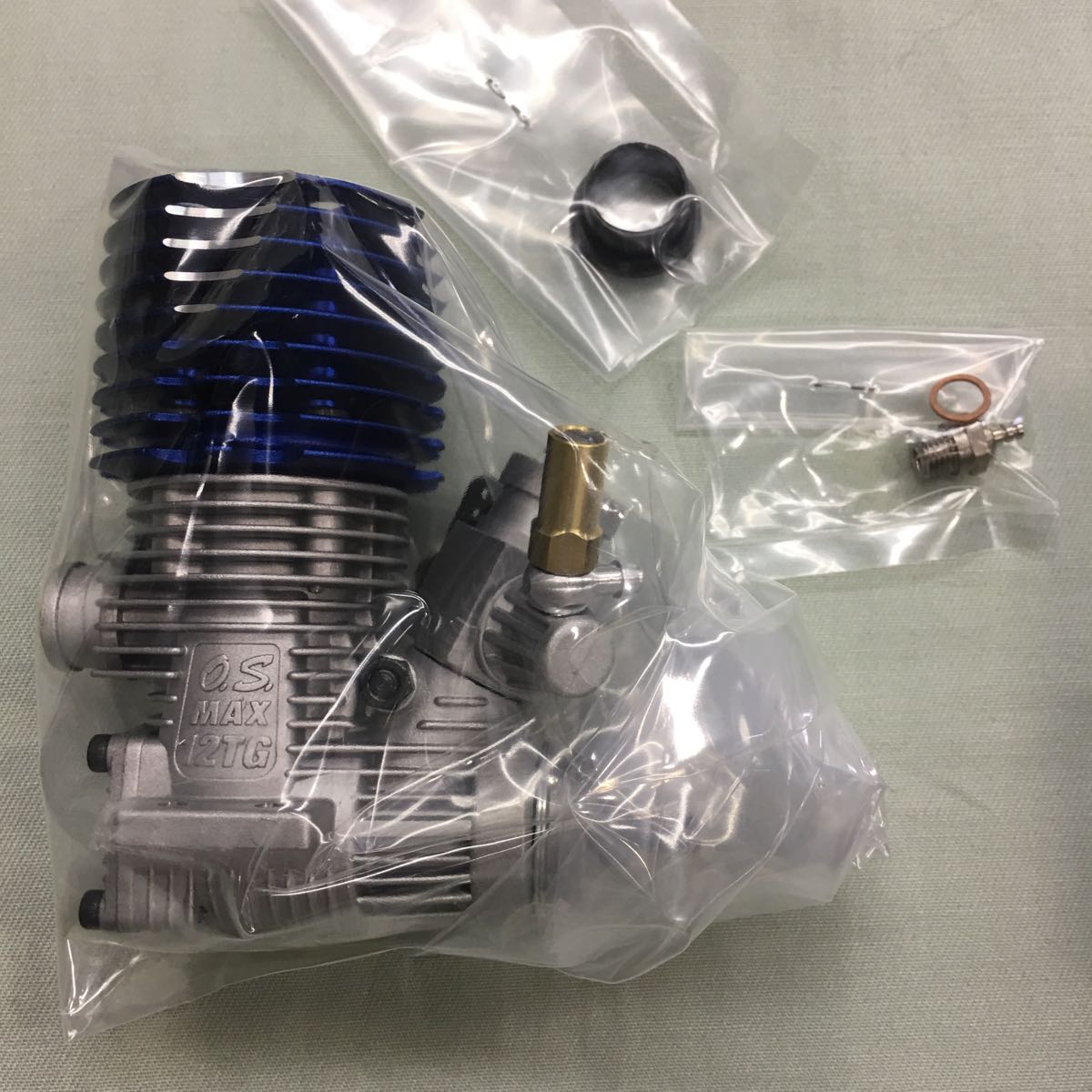 OS◆12TGエンジン新品◆1/10RCカー用 MAX-12TG - | VER.V 小川精機 ノーマルヘッド