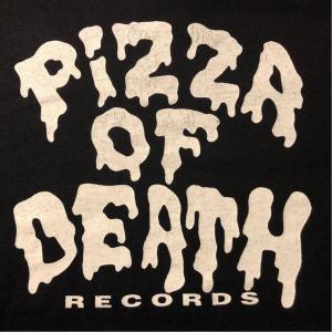 オフィシャルPizza of Death Record Tシャツ Mサイズ 黒 ハイ