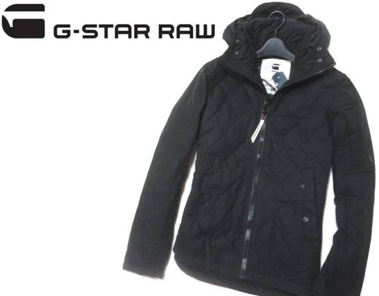 新品▽ ジースターロウ G-STAR RAW▽ 中綿 キルティングZIPフード 